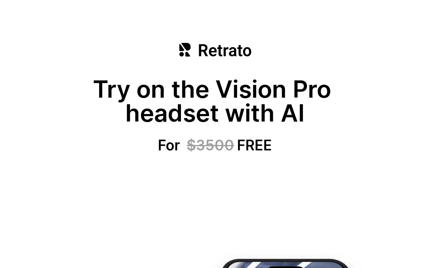 TryVisionProAI : 体验Apple的VisionPro与Retrato AI,将日常自拍瞬间转化为令人惊艳的专业照片。