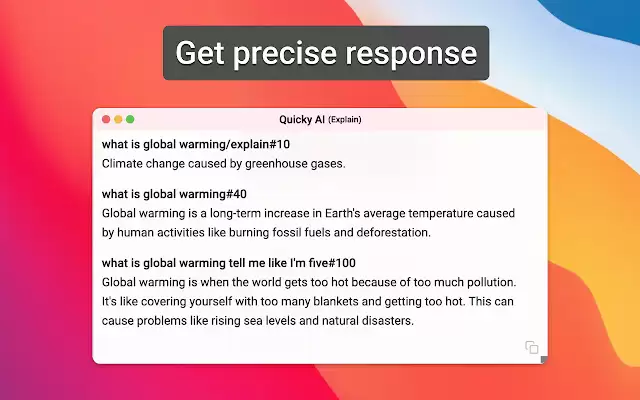 Quicky AI : 一键使用AI，提升网页浏览体验