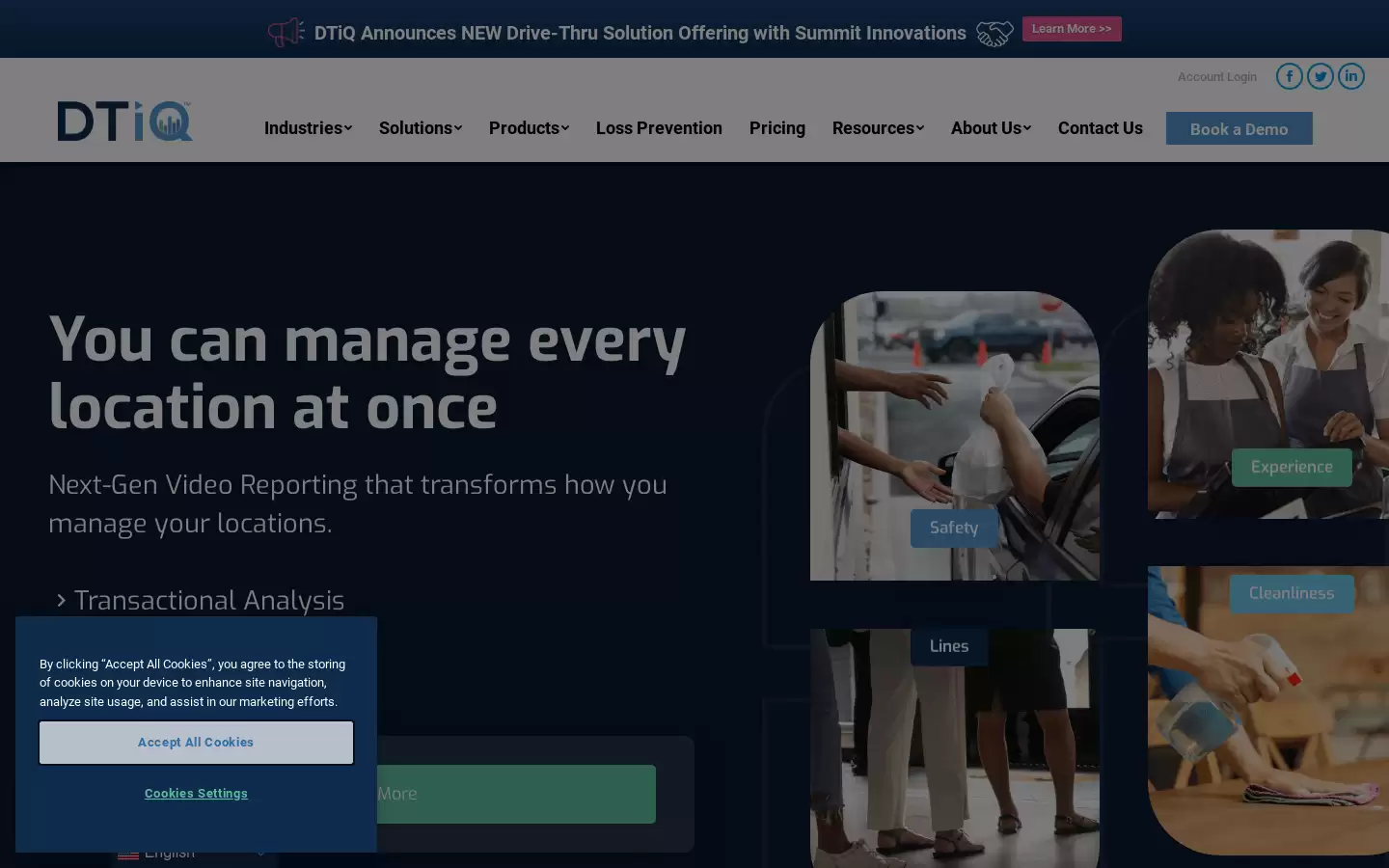 DTiQ : 全球领先的智能视频监控和损失预防解决方案提供商