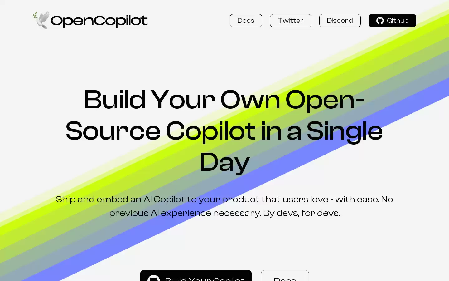 OpenCopilot : 轻松构建和嵌入开源 AI 合作伙伴