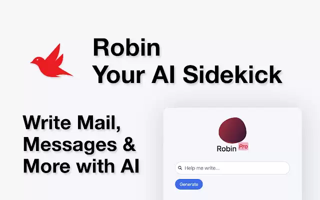 Robin - Your AI Sidekick : 智能写作助手