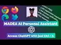 Madea AI - Unlimited, Fast Access To ChatGPT. : 你的最爱ChatGPT个人助理,只需Cmd/Ctrl A