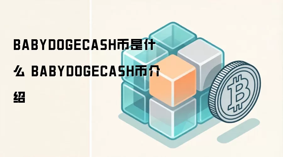 BABYDOGECASH币是什么 BABYDOGECASH币介绍