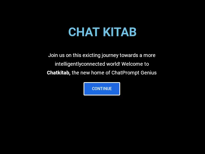 Chatkitab : ChatKitab是一个AI聊天机器人，根据用户的情感和更多内容回答问题。