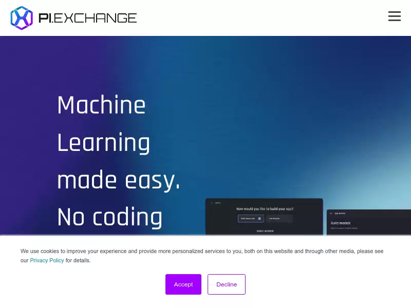 PI.EXCHANGE : 分钟级预测，无需编码