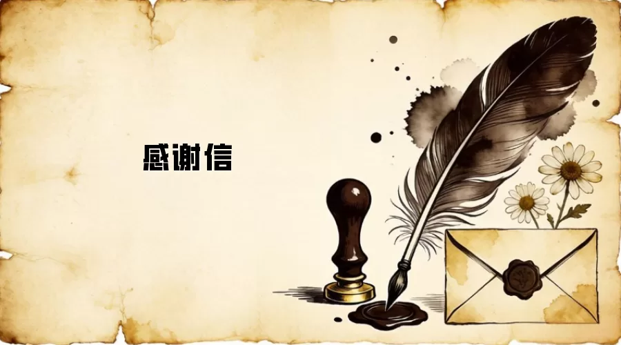 感谢信