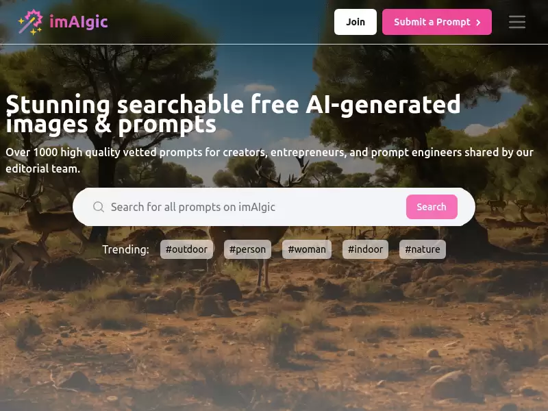imAIgic : AI图像生成与创作平台
