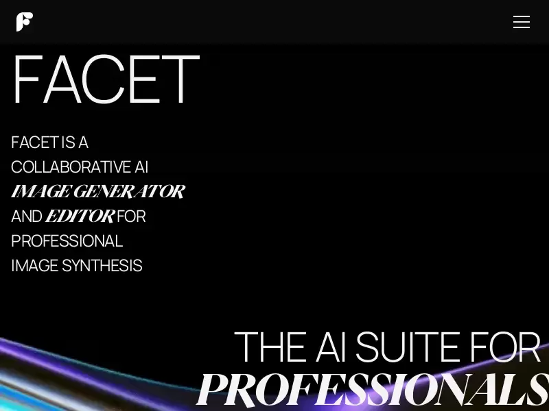 FACET : AI图像生成和编辑器