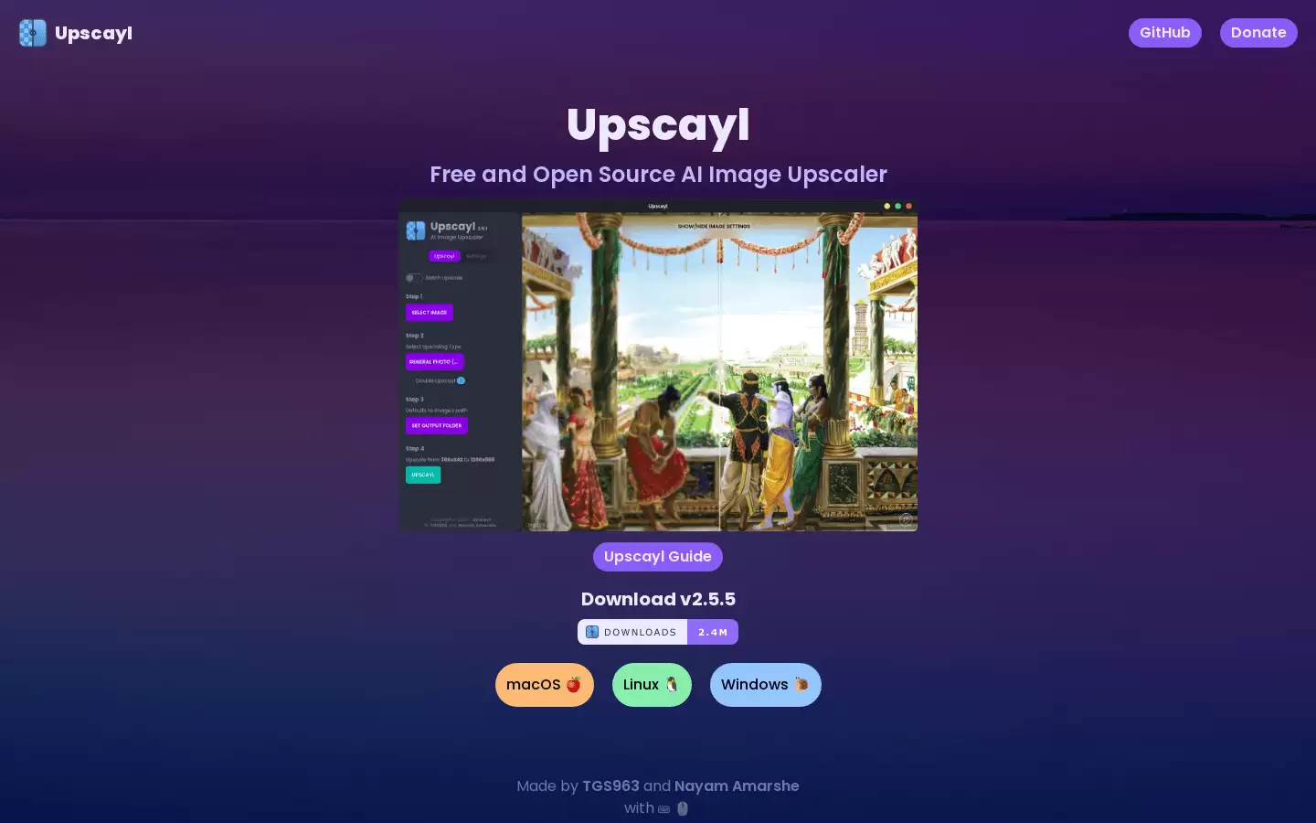 Upscayl : 免费开源的 AI 图像放大器