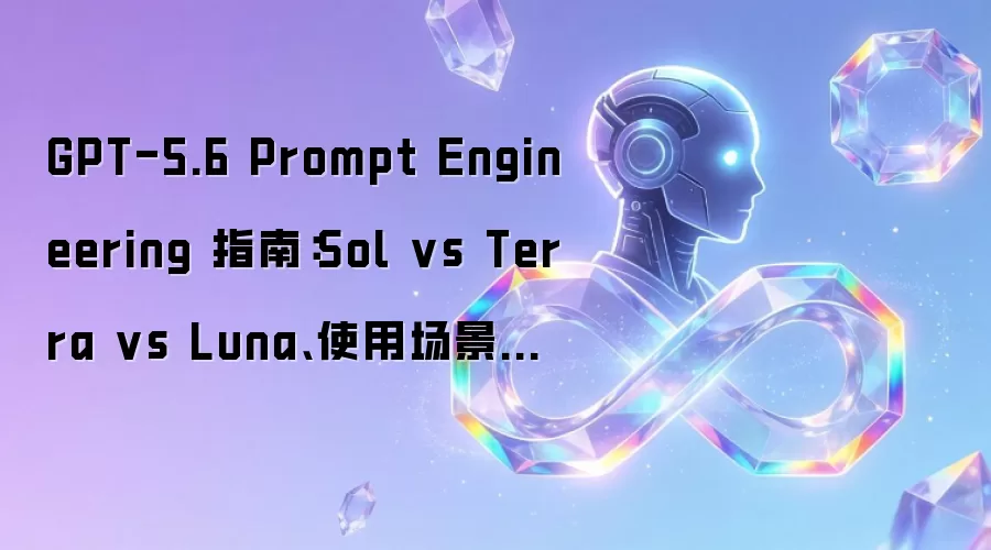 GPT-5.6 Prompt Engineering 指南：Sol vs Terra vs Luna、使用场景与最佳实践
