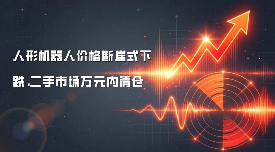 人形机器人价格断崖式下跌，二手市场万元内清仓