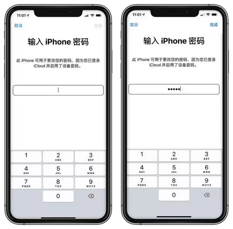 如何使用锁屏密码修改 Apple ID 密码？