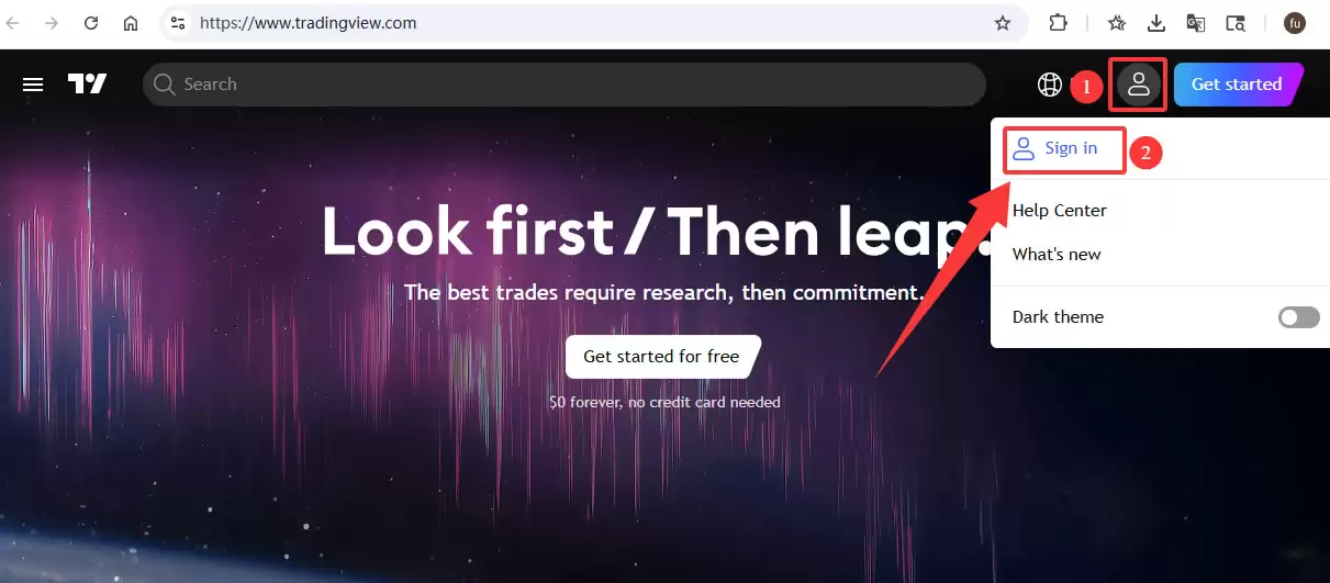TradingView怎么用来看盘画线？新手必备2026年完整操作教程