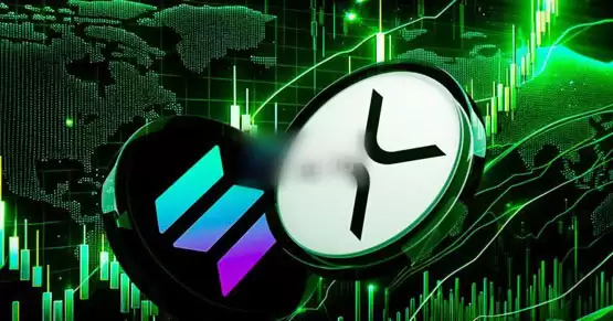 摩根大通测算SOL和XRP ETF首年资金吸引区间示意图