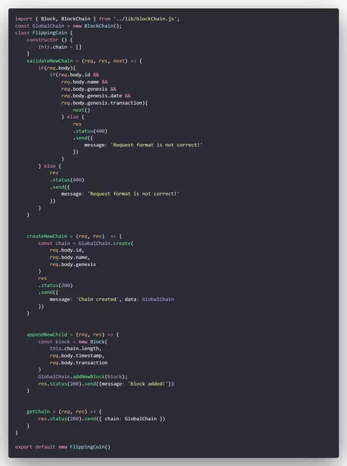 JavaScript与Express区块链入门教程：API接口集成