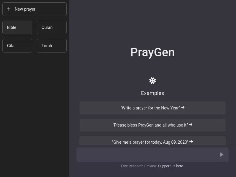 PrayGen : 每天都是一个与上帝共同努力的伟大日子