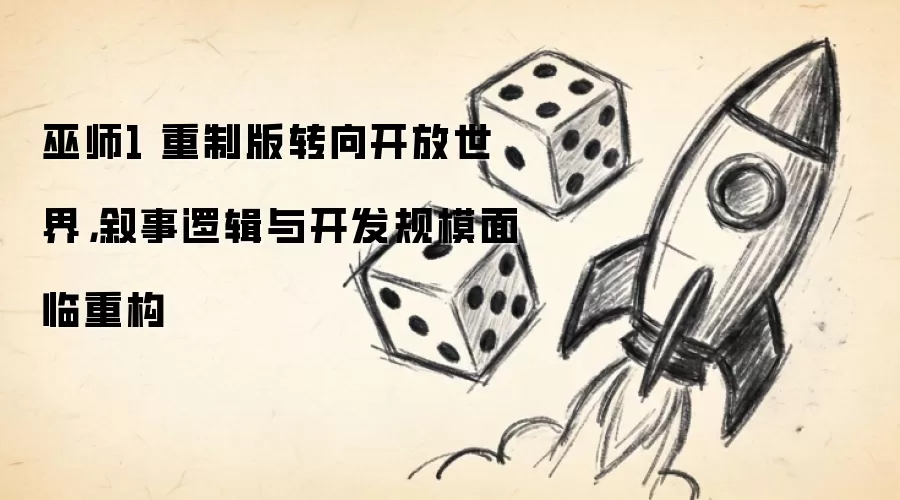 巫师1 重制版转向开放世界，叙事逻辑与开发规模面临重构