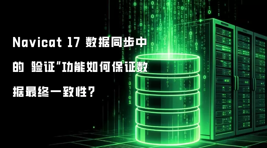 Na vicat 17 数据同步中的“验证”功能如何保证数据最终一致性?
