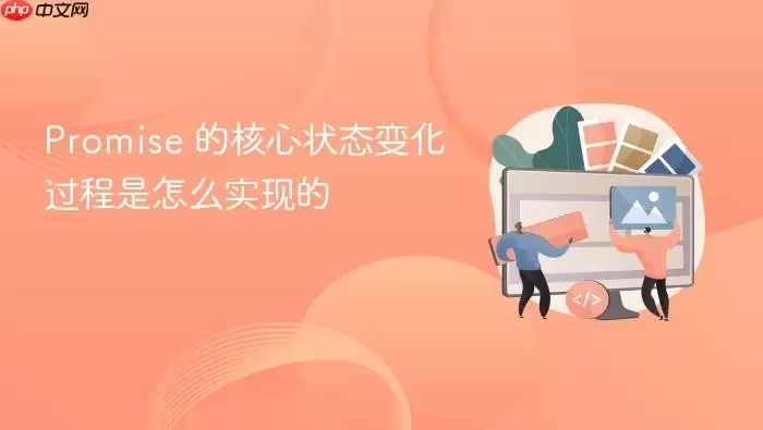 Promise 的核心状态变化过程是怎么实现的