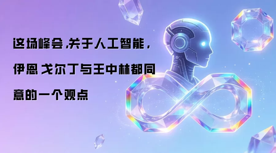 峰会现场，两位学者观点碰撞