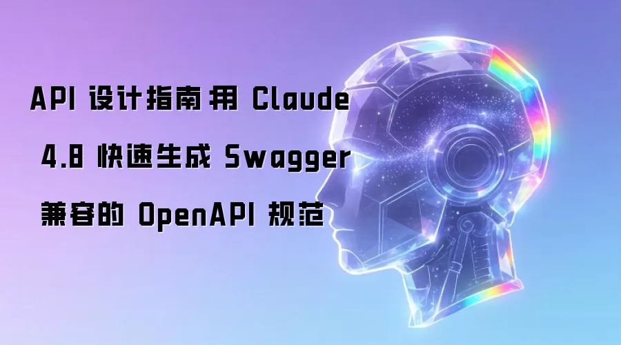 API 设计指南：用 Claude 4.8 快速生成 Swagger 兼容的 OpenAPI 规范