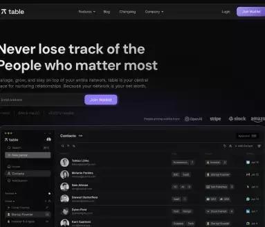 useTable AI