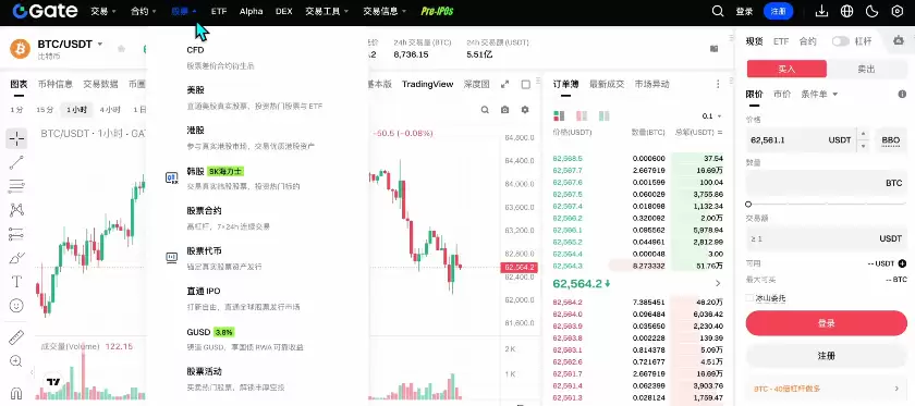 Gate交易所Web3钱&包界面