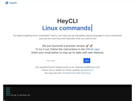 HeyCLI-解决命令行操作复杂、记忆成本高的问题