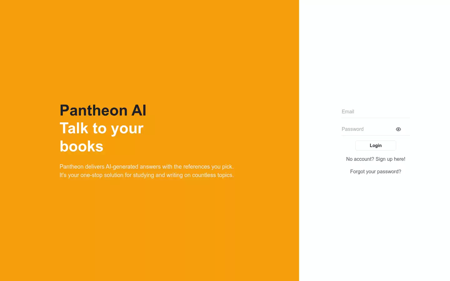 Pantheon AI : AI生成答案和参考资料,学习和写作的一站式解决方案