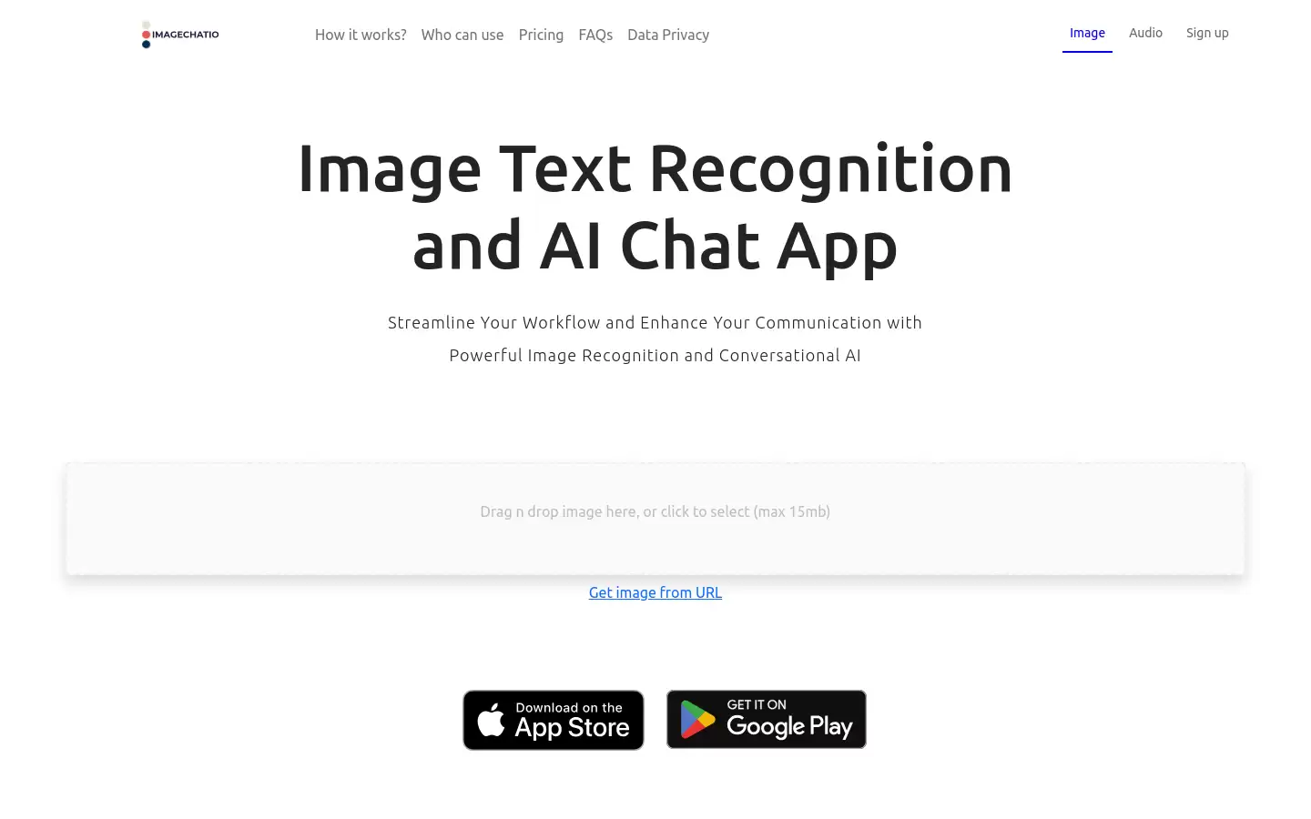 ImgChatIO : 图像文字识别和AI聊天应用
