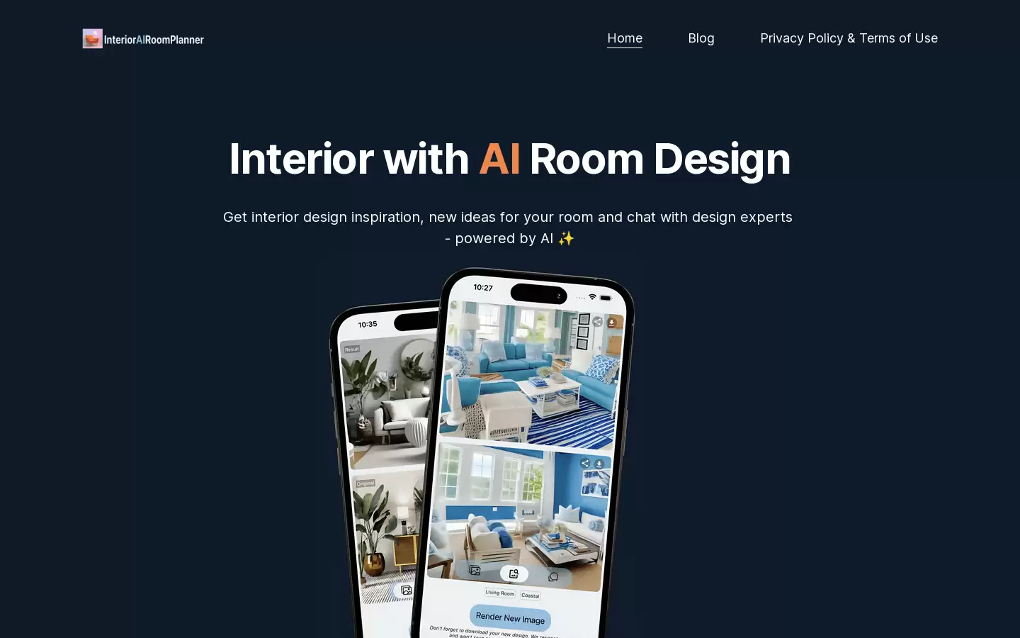 AI Interior Room Planner : 人工智能驱动的室内设计
