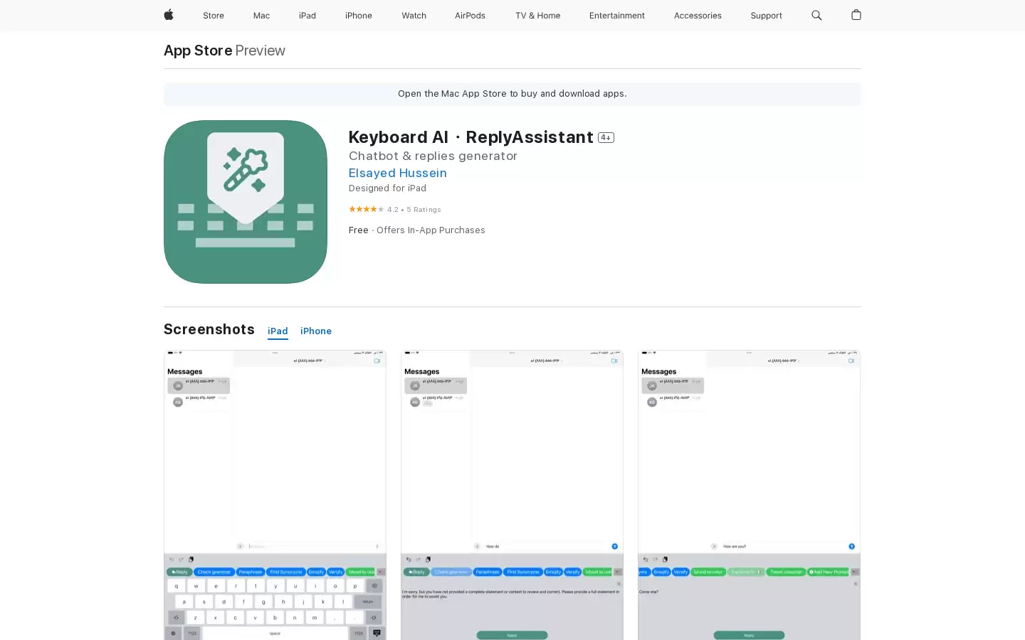Keyboard AI・ReplyAssistant : 智能输入法助手,支持生成回复内容