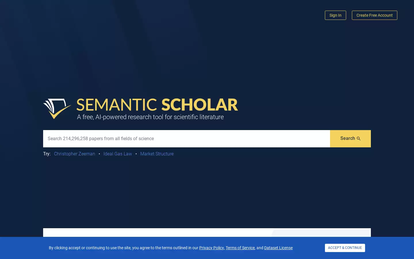 Semantic Scholar : AI 助力的科研工具