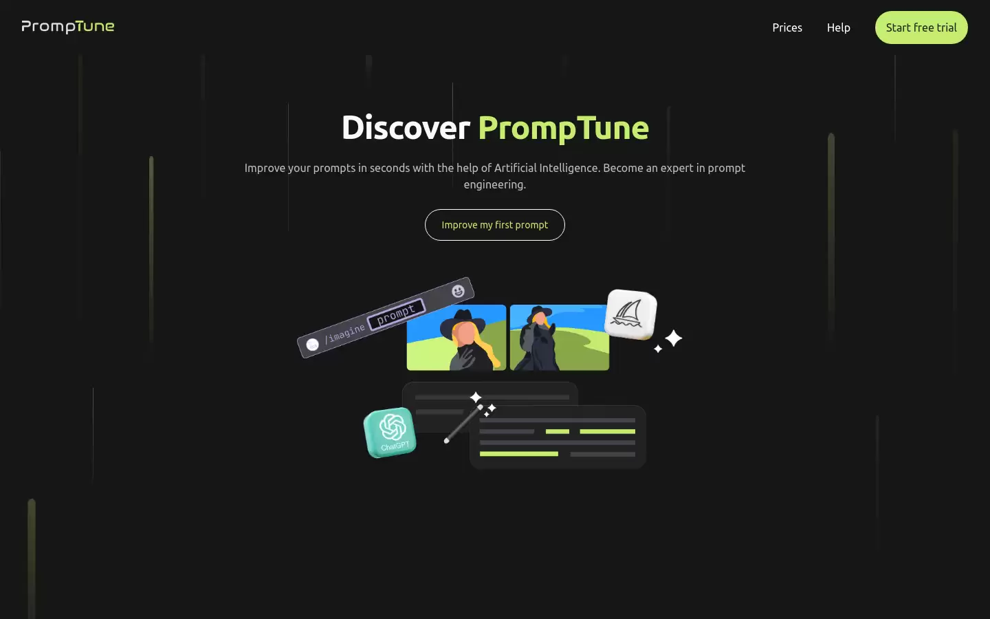 PrompTune : 秒级优化AI写作