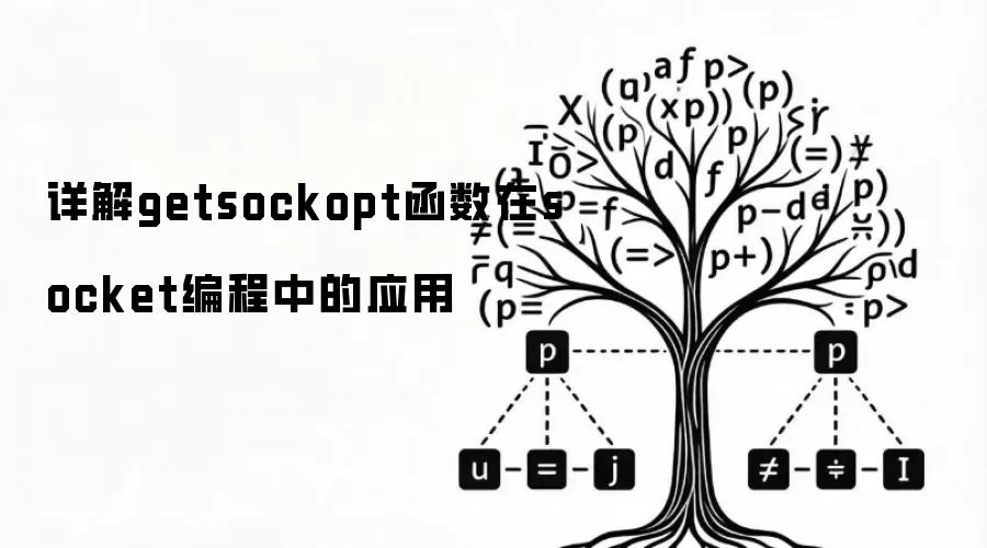 详解getsockopt函数在socket编程中的应用