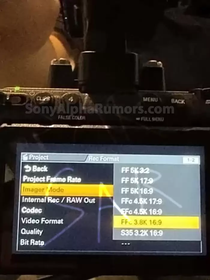 索尼FX5首张真机谍照曝光 索尼FX5首张真机谍照曝光