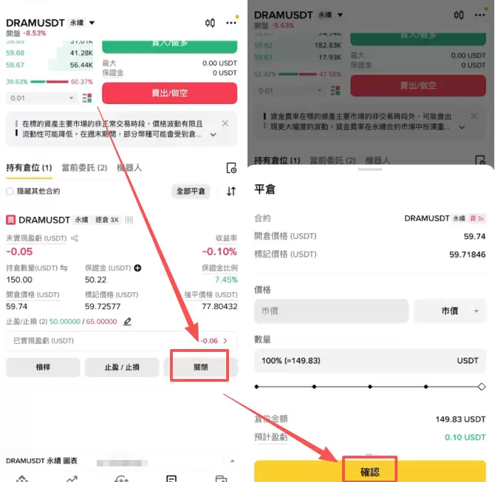 币安怎么做多做空DRAM?U本位合约操作方法2026