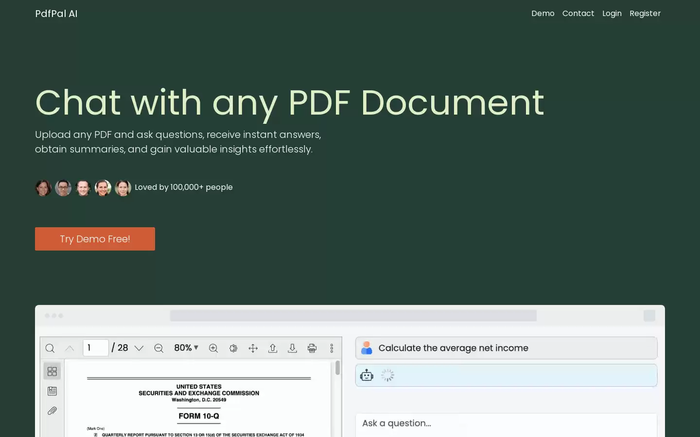 PdfPal AI : 与任何PDF文档聊天