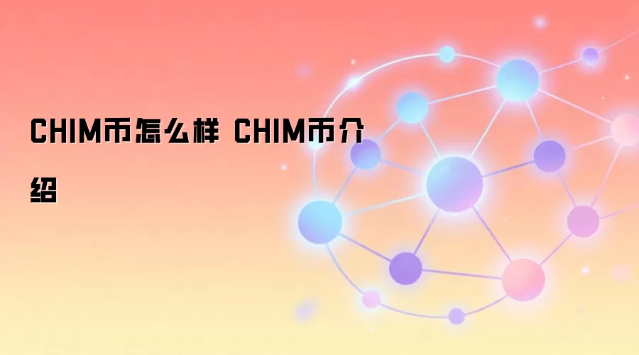 CHIM币怎么样 CHIM币介绍