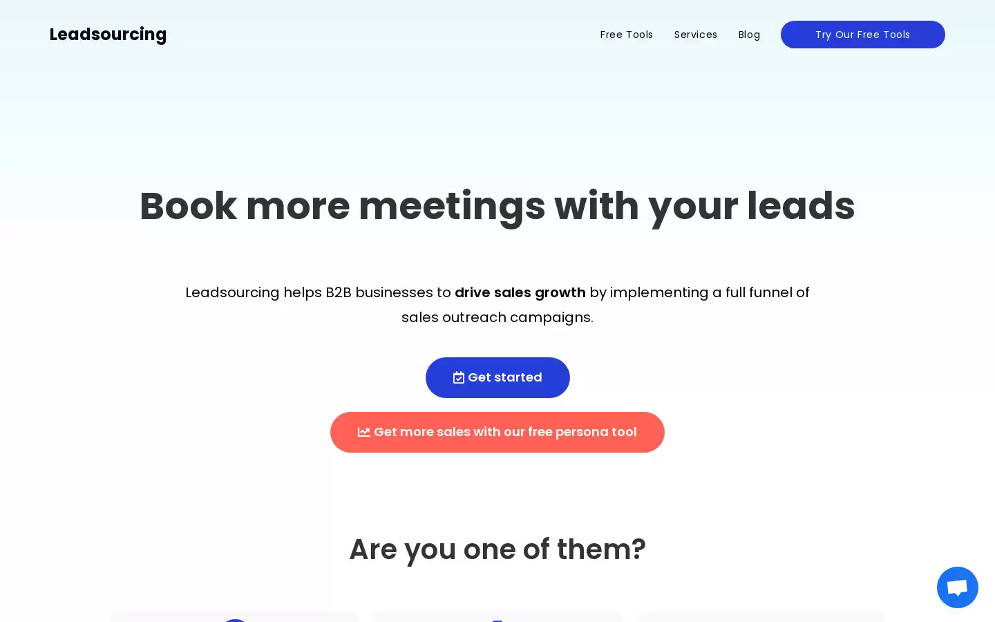 Leadsourcing : 感受自动化的魔力!我们帮助企业通过自动联系潜在客户的工具来产生合格的销售线索。