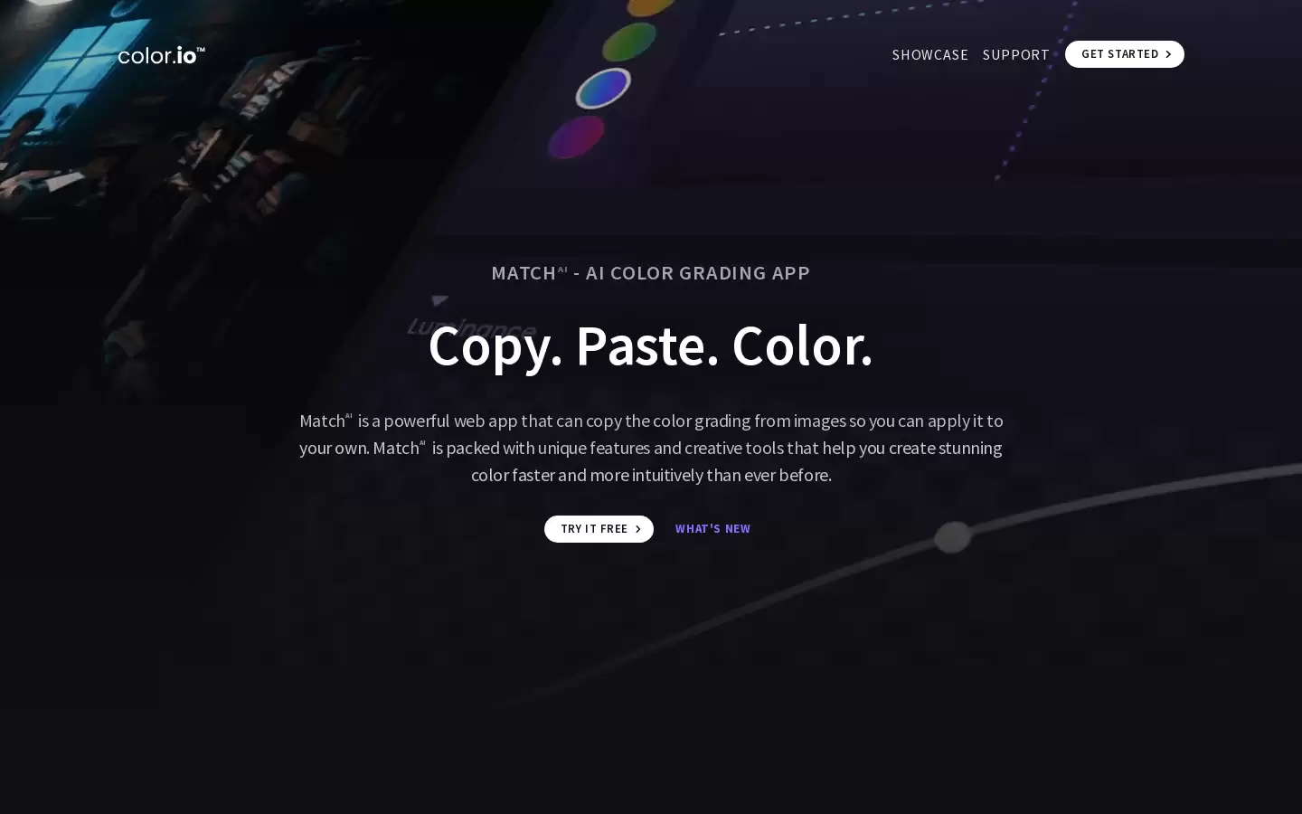Color.io : 使用人工智能进行自动调色的Web应用程序。