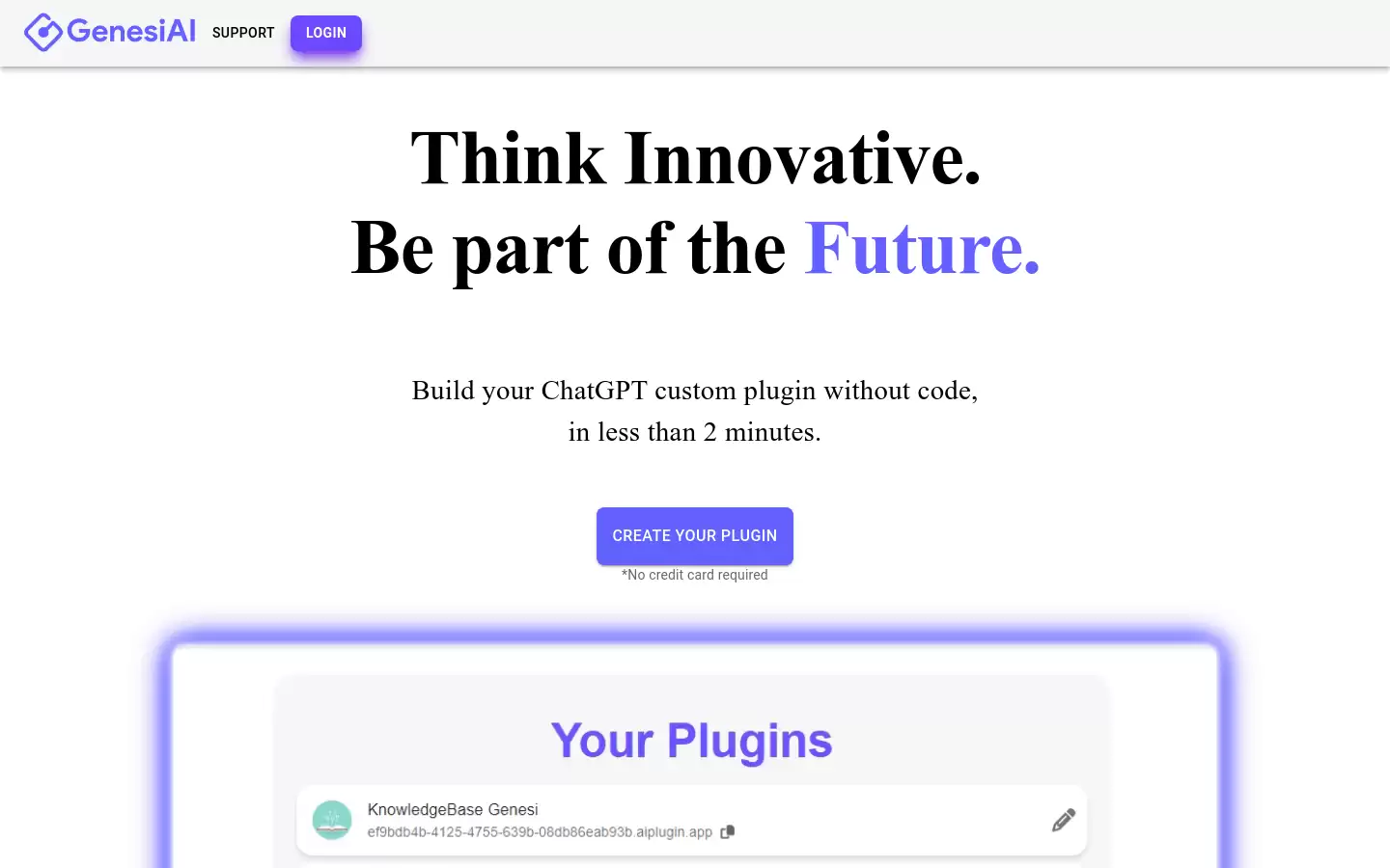 Genesi AI : 自定义ChatGPT插件构建平台