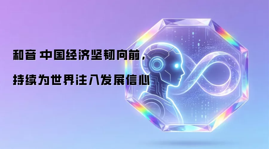 和音:中国经济坚韧向前,持续为世界注入发展信心