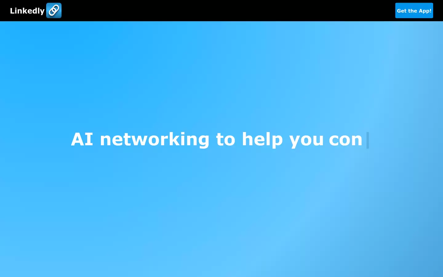 Linkedly : AI网络建立联系