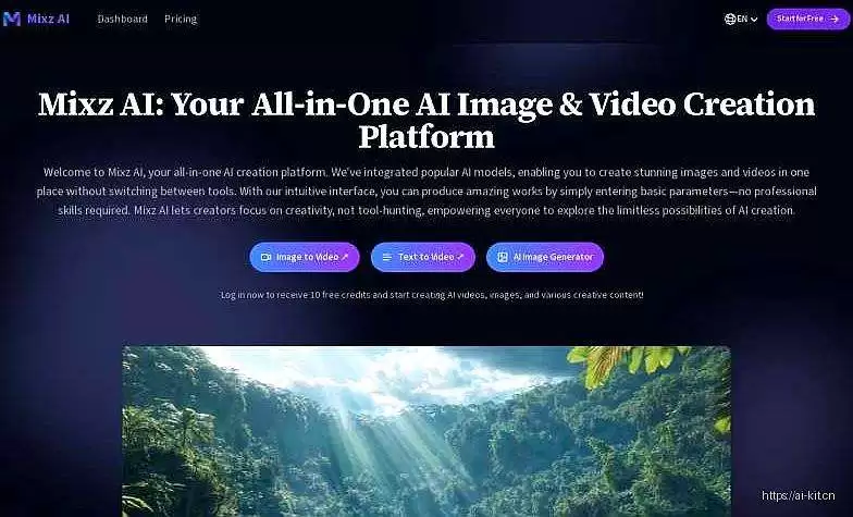 Mixz AI-零基础玩转AI视频图片创作