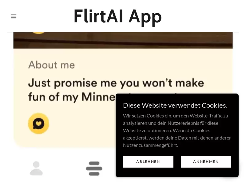 FlirtAI App : 人工智能遇见真实对话