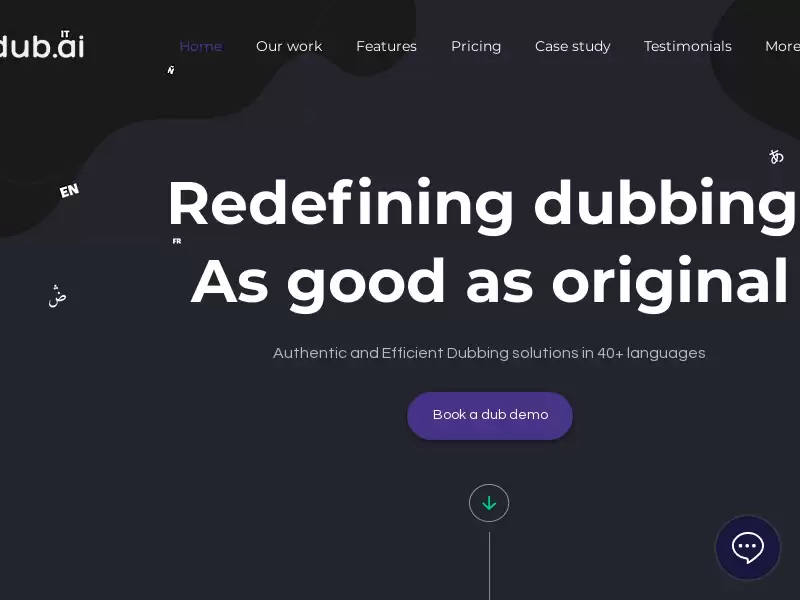 Dubdub.ai : AI配音与语音表情