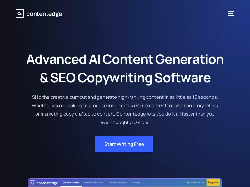 ContentEdge : AI助手，提高创作效率