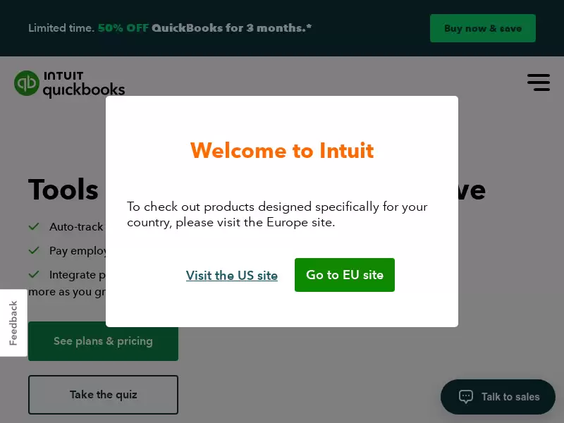 QuickBooks : 智能工具，更好的业务管理