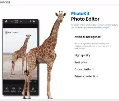 PhotoKit-功能强大的AI在线照片编辑工具